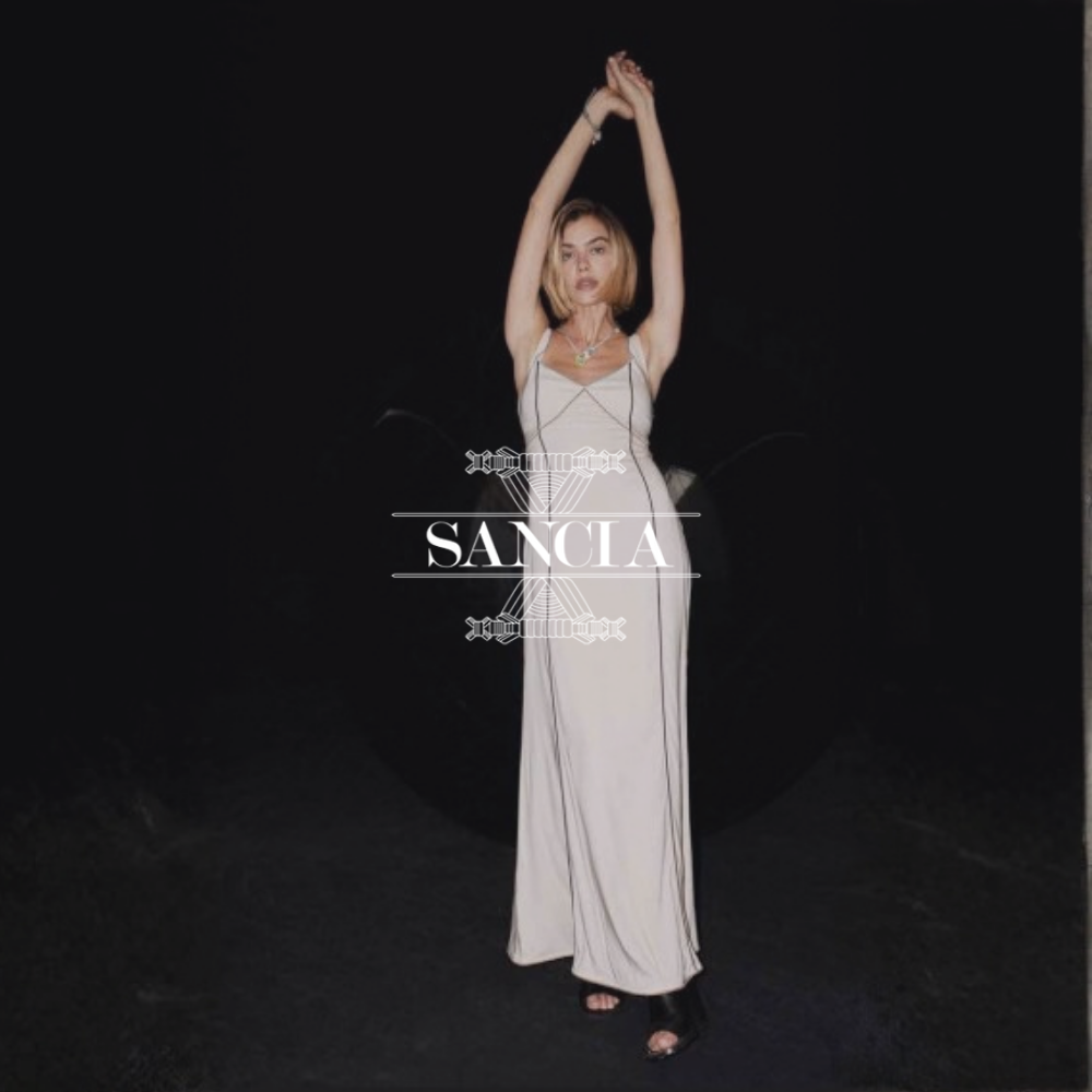 Sancia womenswear fashion brand at Palladio showroom in London 